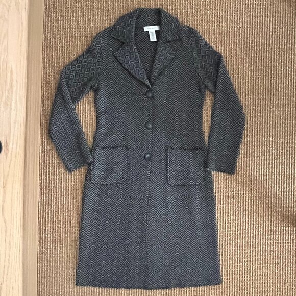 Nine West Long Cardigan Sweater - Coatigan - Picture 1 of 10